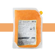 한라봉 필링 소스 1kg 보냉포장 에그 타르트 잼 퓨레, 1개