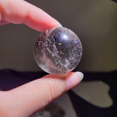 冰塊料水晶球 34.1mm, 1個