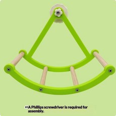 올스토어 창의적인 앵무새 해적선 그네 장난감 새장 폴 등반 사다리 스포츠 스탠드 애완 품, 01 A1, [01] A1