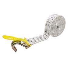 웅진자동바 깔깔이바 자동바 화물차 용품 라쳇바 화물 고정 바 50mm 환봉 벨트, 1개, 화이트