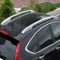 혼다 CR-V 2012-2020 실버 루프 랙 사이드 레일 수하물 캐리어 바 세트