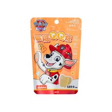 【齒妍堂】Lab52 汪汪隊立大功 無糖QQ糖 30g 乳酸多多 葡萄 草莓 水蜜桃, 1個, 無糖QQ糖【乳酸多多】小包裝-12顆