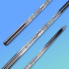 캐나다 단풍나무 수영장 큐 스틱 스테인리스 스틸 0.8cm X 45.7cm(5/16인치 18인치) 조인트 13mm 팁 당구 591.5ml(19온스) 풀 스틱 2개 초보자, 모델 C (538.6g(19온스))