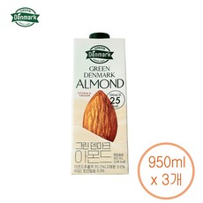 동원 그린덴마크 아몬드 우유 오트밀, 950ml, 1개