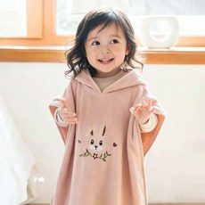 트리즈 유아 타올 아동 비치 키즈 어린이 여아 남아 초등 학생 물놀이 판초 SN-020