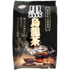 블랙 우롱 티백 0.1온스(4g) x 52팩(52개 1P) 중국 푸젠성 티 티 팩 콜드 브루잉 스튜잉 상업용, 사이즈