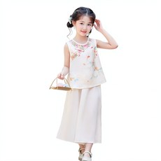 女童新中式漢服套裝