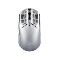 HyperX Pulsefire Haste 2 S 脈燄 無線電競滑鼠，輕量化設計，無線自由，精準操控，持久續航，客製化設定, 銀