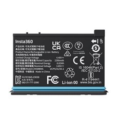 인스타360 X4 배터리, CINSBBMA(인스타360 X4 배터리), 1개