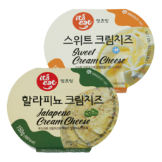 [출시이벤트] 잇츠잇 스위트크림치즈 + 하나더추가(대파베이컨/할라피뇨/블루베리 램덤발송), 1개, 150g