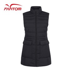 팬텀 여성 덕다운 롱 패딩 점퍼 베스트