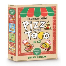 Pizza and Taco To Go! 3冊精裝盒裝套書 (Graphic Novel) / Stephen Shaskan, 詳見詳細資訊