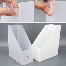 바렛K 접이식 서류꽂이 공부책정리꽂이, 불투명, 불투명, 1개