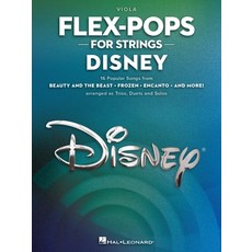 (영문도서)Flex-Pops for Strings - Disney: Viola Paperback, Hal Leonard Publishing Corp..., English, 9798350154276