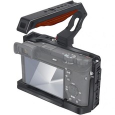 BGNing A6700 카메라 케이지 리그 안정기 소니 DSLR 비디오 콜드 슈 마운트 14 38 나사산 아리 위치 구멍 (콤보 B), BGNing 콤보 C