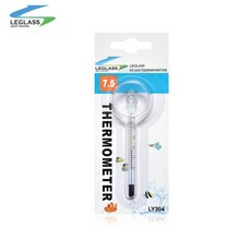리글라스 유리온도계 S LY-304, 1개