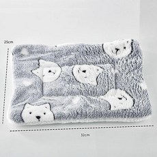소형 안식처 오픈형 1개, 고양이 침대 담요