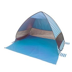 간편설치 팝업 그늘막텐트, 블루, 2~3인용