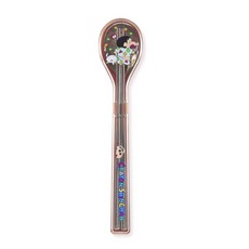 蠟筆小新 304不鏽鋼 便攜環保餐具組, 湯匙x1筷子x1雙收納盒×1, 粉紅色, 1個