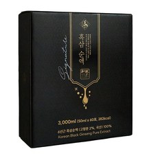 천제명홍삼 6년근 흑삼 순액 시그니처 (50ml x 60포) 직영몰, 60개