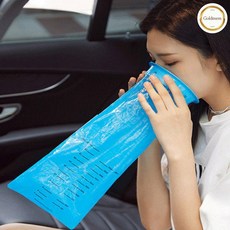 일회용 배설물봉투 구토봉투, 1개, 블루(b)