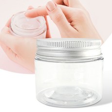 크림 용기 화장품 플라스틱 공병 케이스 50ml 소분 5개
