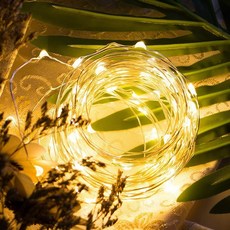 LED燈串 50顆入, 黃光