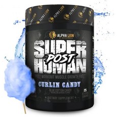 Alpha Lion Superhuman Post Workout Recovery Muscle Builder Drink Creatine Powder + More for Lean, 1개