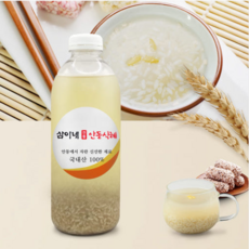 [북문시장] 삼이네전통안동식혜 전통의 맛 얼음 동동 안동 수제 감주 1L 명절선물 유명맛집 삼이네식혜, 1개