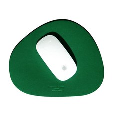 [포르르] 탐욕스러운 농부 마우스 패드 미끄럼 방지 세척 가능 방수 컴퓨터 패드(바닐라 크림), Forest Green, 포레스트 그린