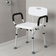 환자 어르신 노인 욕실 손잡이 목욕 보조 등받이 의자, 1개, 손잡이목욕의자