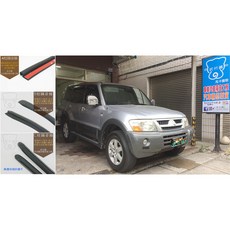 武分舖 Mitsubishi Pajero 專用 防水氣密-靜化論, 1個, B柱+C柱+車門框B柱 汽車隔音條 組合