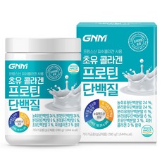 GNM자연의품격 초유 피쉬콜라겐 프로틴 단백질 파우더 쉐이크 / 유청단백질+식물성단백질보충제, 280g, 1개