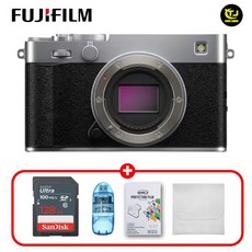 후지필름 정품 X-E5 BODY / 실버 / 128G+리더기+잘라쓰는보호필름+극세사융 /TJ