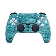 스키닛 데칼 게이밍 스킨 PS5 디지털 에디션 듀얼센스 컨트롤러 호환 원래 디자인 깃털 무늬