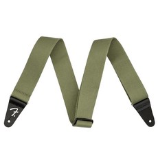 Fender SuperSoft 기타 스트랩 스타킹 스터퍼 기타 액세서리 5.1cm2인치 블루, Olive