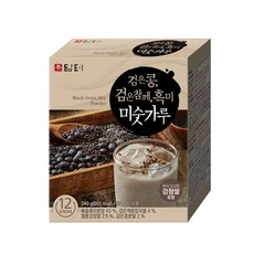 담터 검은콩 검은참깨 흑미 미숫가루, 20g, 12개