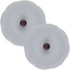 파미래 실리콘 컵뚜껑 대일코리아 국산 실리콘덮개 친환경 무독성 컵커버, 2개, 그레이