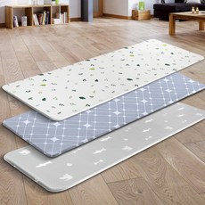 주방매트 프리미엄발매트 pvc발판 도어 북유럽 베란다 침대대형, 헤링본트윈 12T 중, 헤링본트윈 12T 중