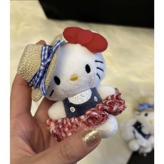 룰루빈 헬로키티 고양이 가방고리 인형 키링