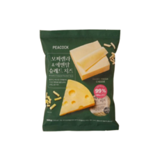 피코크 모짜렐라&에멘탈 슈레드 치즈, 단품, 600g, 1개