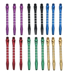 18PCS 다트 금속 팁 알루미늄 샤프트 전문가용 금속 팁 다트 세트 대용량 스틸 팁 다트 세트 완벽한 다트 보드 선물.CHRDW, 01 18PCS, 1개