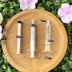 一般針筒(不帶針) 塑膠針筒 規格齊全, 1個, 2.5ml