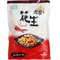 虎尾鎮農會 虎霸王花生(分享包麻辣) 香脆夠味 獨立包裝, 100g, 1個