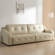 서광퍼니처 초이스 라텍스 4인용 소파 sk, 초이스 4인소파  크림베이지