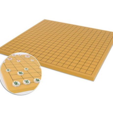 국산바둑판 양면 장기 바둑판 바둑게임 장기게임 44X40X1.5cm, 본상품