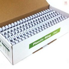 온지니엘 플라스틱링12mm 백색 100개입 프라스틱링