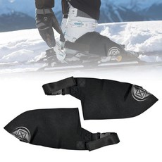 Asdmm 스키 부츠 커버 - 눈 속에서 발을 따뜻하고 건조하게 유지 스키어를 위한 겨울 액세서리 2개 155124