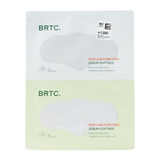 BRTC. Skin Lab Purifying Sebum Softner 毛孔淨化軟化劑, 1個, BRTC.一張(內有兩片)