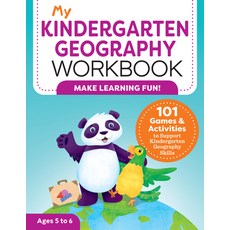 (영문도서) My Kindergarten Geography Workbook: 101 Games & Activities to Support Kindergarten Geography ... Paperback, Rockridge Press, English, 9781648767395